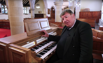 banner Introduction to the Makin Thirlmere 2-30 organ.